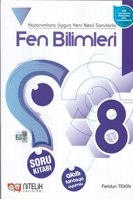 Nitelik Yayınları 8. Sınıf Fen Bilimleri Soru Kitabı ürün görseli 1