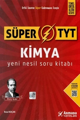Armada Yayınları Süper Yks Tyt Kimya Soru Kitabı Yeni Nesil ürün görseli 1