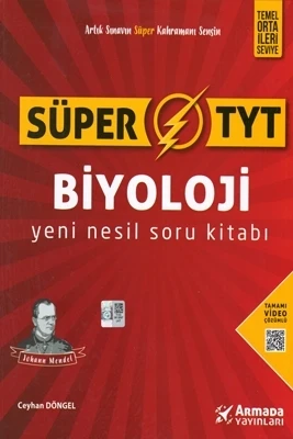 Armada Yayınları Süper Yks Tyt Biyoloji Soru Kitabı Yeni Nesil ürün görseli 1