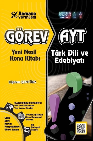 Armada Yayınları Görev Yks Ayt Edebiyat Konu Kitabı Yeni Nesil ürün görseli 1