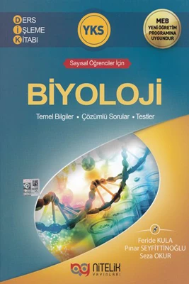 Nitelik Yayınları Yks Tyt Ayt Biyoloji Ders İşleme Kitabı ürün görseli 1