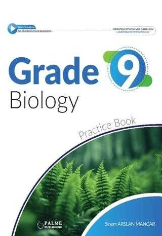 Palme Yayınevi Hazırlık 9.Grade Biology Practice Book ürün görseli 1