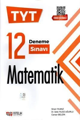 Nitelik Yayınları Yks Tyt Matematik 12 Deneme Sınavı Video Çözümlü ürün görseli 1