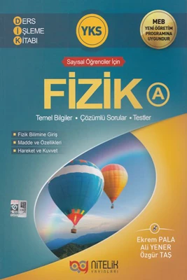 Nitelik Yayınları Yks Tyt Ayt Fizik A Ders İşleme Kitabı ürün görseli 1
