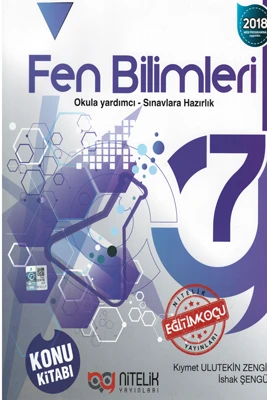Nitelik Yayınları 7. Sınıf Fen Bilimleri Konu Kitabı ürün görseli 1