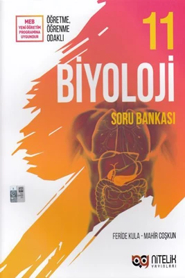 Nitelik Yayınları 11. Sınıf Biyoloji Soru Bankası ürün görseli 1