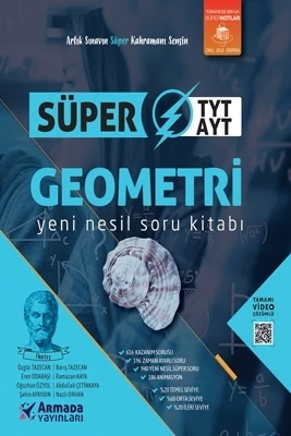 Armada Yayınları Süper Yks Tyt Ayt Geometri Soru Kitabı Yeni Nesil ürün görseli 1