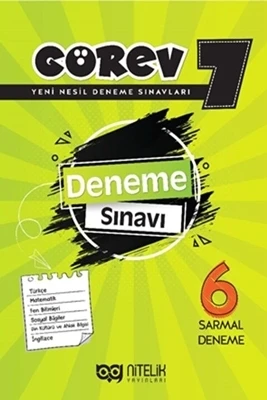 Nitelik Yayınları 7. Sınıf Görev 6 Sarmal Deneme ürün görseli 1