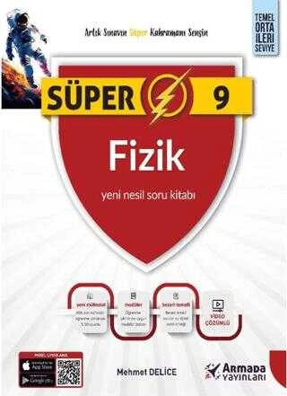 Armada Yayınları 9. Sınıf Süper Fizik Soru Kitabı Yeni Nesil ürün görseli 1