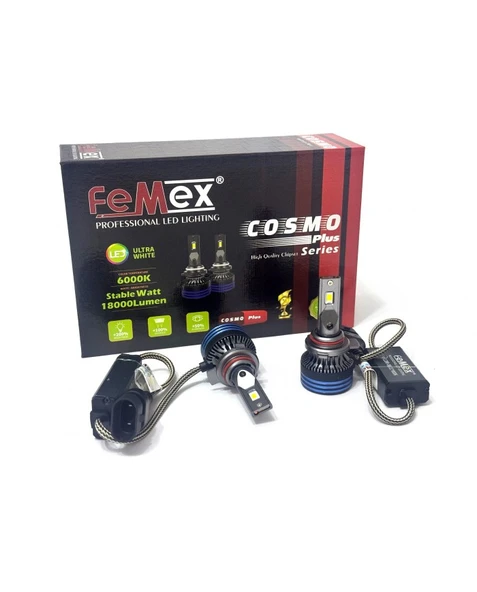 FEMEX Toyota Corolla E18 2012-2018 UZUN FAR LED COSMO PLUS - Resim 2