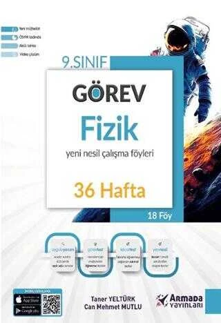 Armada Yayınları 9. Sınıf Görev Fizik Çalışma Föyleri (36 Hafta) ürün görseli 1