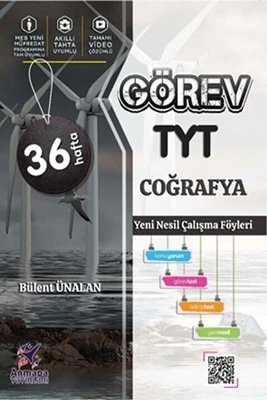 Armada Yayınları Görev Yks Tyt Coğrafya Çalışma Föyleri (36 Hafta) ürün görseli 1