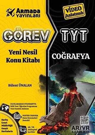 Armada Yayınları Görev Yks Tyt Coğrafya Konu Kitabı Yeni Nesil ürün görseli 1