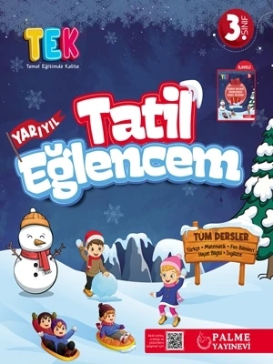 Palme Yayınevi Hazırlık 3. Sınıf Tek Yarıyıl Tatil Eğlencem ürün görseli 1