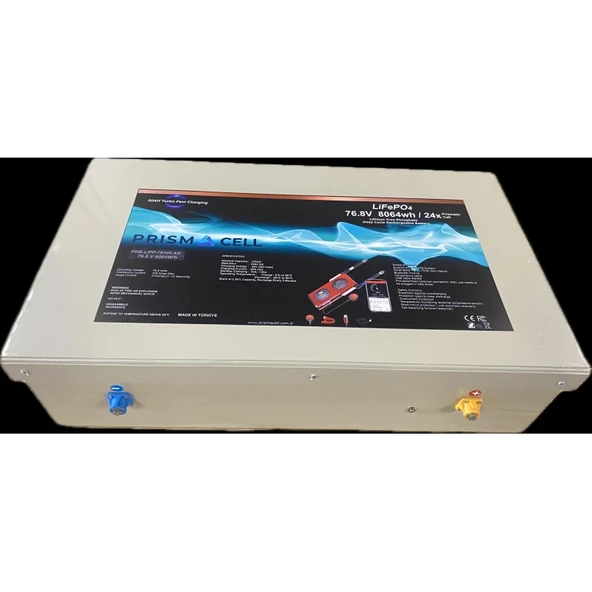 76,8 volt 105ah lifepo4 elektrikli araba yuki amy motor bataryası ürün görseli 1