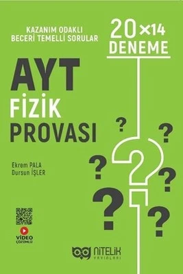 Nitelik Yayınları Yks Ayt Fizik Provasi 20 X 14 Deneme ürün görseli 1
