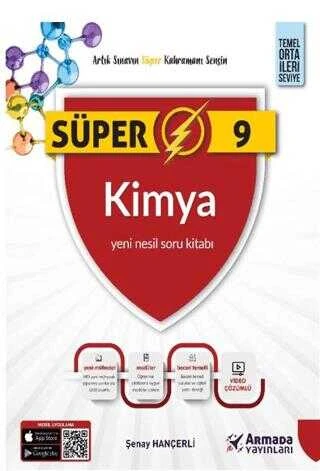 Armada Yayınları 9. Sınıf Süper Kimya Soru Kitabı Yeni Nesil ürün görseli 1