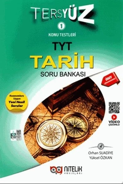 Nitelik Yayınları Yks Tyt Tarih Soru Kitabı Yeni Yeşil Kapak ürün görseli 1
