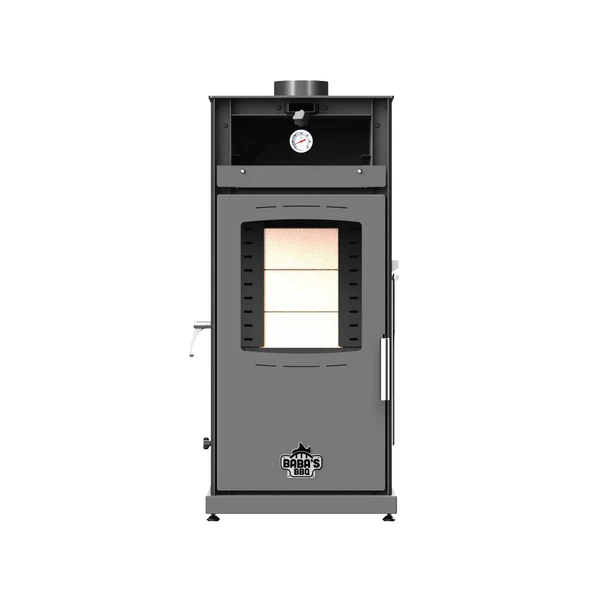 SILVER PLUS 8 KW KUZİNE/ MANUEL PELET VE ODUN SOBASI / BABA'S STOVE ürün görseli 1