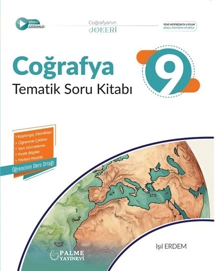 Palme Yayınevi Hazırlık 9. Sınıf Joker Coğrafya Soru Kitabı Tematik ürün görseli 1