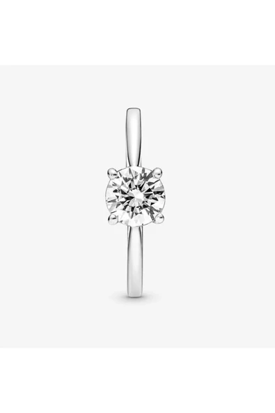 Hector&Co. Jewellery Işıltılı Tektaş Yüzük ürün görseli 1