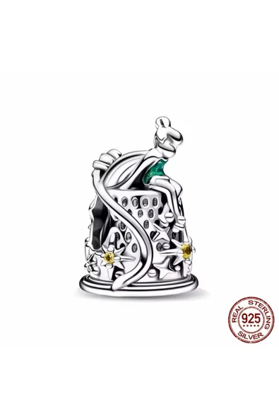 Hector&Co. Jewellery Gümüş Tinker Bell Dikiş Yüksüğü Charm ürün görseli 1
