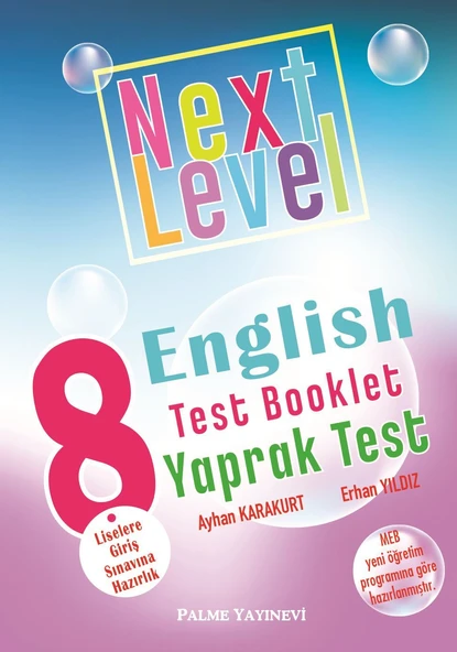 Palme Yayınevi Hazırlık 8. Sınıf English Test Booklet Yaprak Test Next Level ürün görseli 1