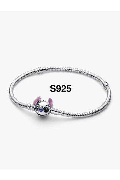 Hector&Co. Jewellery S925 Stitch Yılan Zincir Bileklik ürün görseli 1