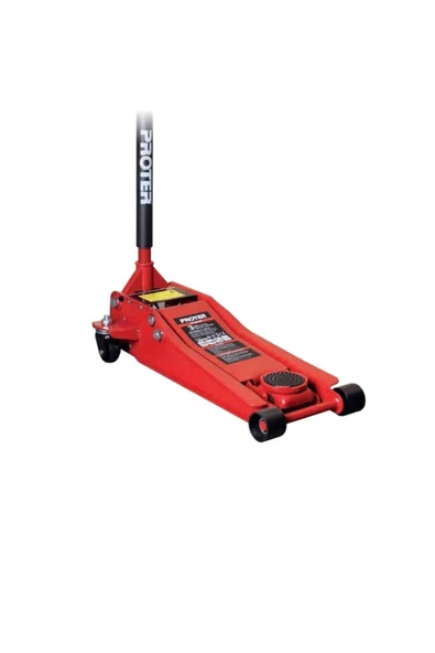 Proter 3 Ton Düşük Profil Çift Pistonlu Arabalı Garaj Krikosu Pr303dp ürün görseli 1