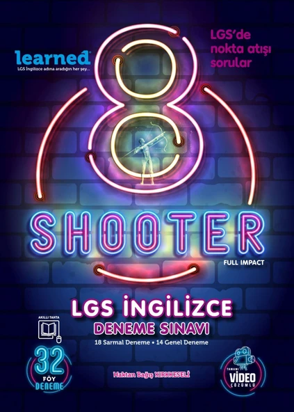 Borealis Yayıncılık 8. Sınıf Shooter Lgs İngilizce 32 Föy Deneme Video Çözümlü ürün görseli 1