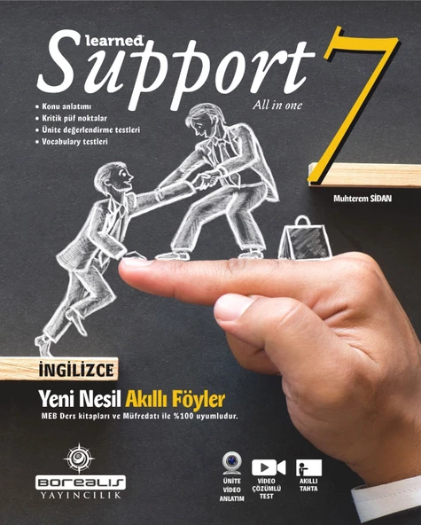 Borealis Yayıncılık 7. Sınıf Learned Support All In One ürün görseli 1