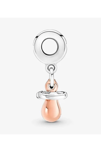 Hector&Co. Jewellery Gümüş Bebek Emziği Sallantılı Charm ürün görseli 1