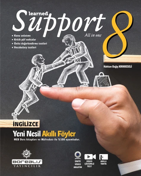 Borealis Yayıncılık 8. Sınıf Learned Support All In ürün görseli 1