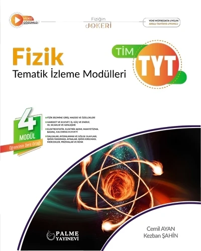 Palme Yayınevi Hazırlık Yks Tyt Fizik Joker Tematik İzleme Modülleri ürün görseli 1