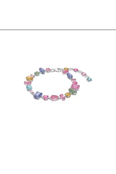 Hector&Co. Jewellery SWA Gema Bileklik Karışık kesimler, Çok renkli, Rodyum kaplama ürün görseli 1