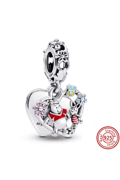 Hector&Co. Jewellery Piglet Pooh Çift Sallantılı Charm ürün görseli 1
