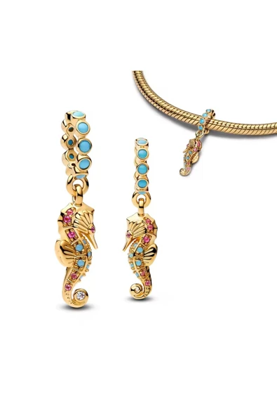 Hector&Co. Jewellery Gümüş Denizatı Sallantılı Charm ürün görseli 1