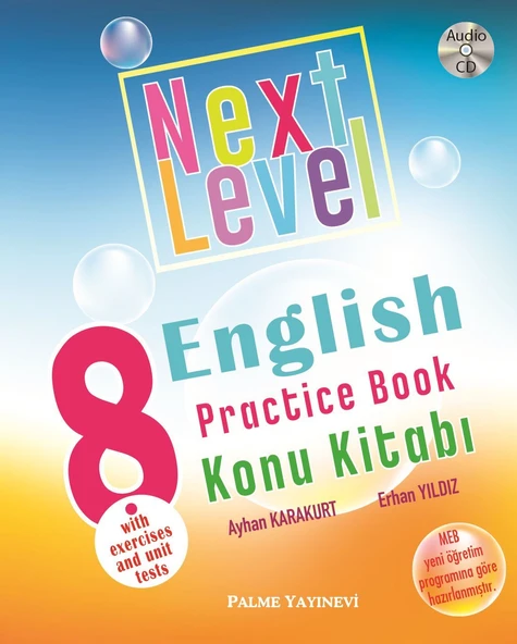 Palme Yayınevi Hazırlık 8. Sınıf English Practice Book Konu Kitabı Next Level ürün görseli 1