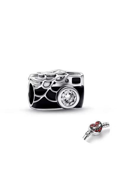 Hector&Co. Jewellery Örümcek Adam Kamera Selfie Charm ürün görseli 1