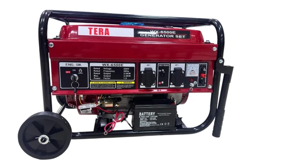 TERA MARŞLI BENZİNLİ 3.5 KVA JENERATÖR ürün görseli 1