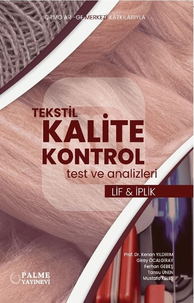 Palme Yayınevi Tekstil Kalite Kontrol Test ve Analizleri Lif ve İplik ürün görseli 1