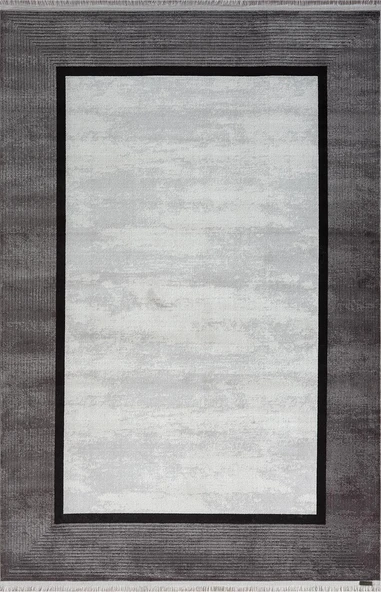Trend 4101 Gri Akrilik Pamuk Yumuşak Modern Mutfak Yatak Odası Salon Oturma Odası Halısı 160 X 230 GRI-K.GRI ürün görseli 1