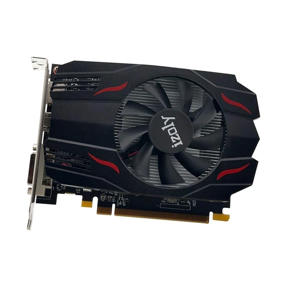 İZOLY RX550 4GB GDDR5 128bit 1206/7000Mhz 1xDVI 1xHDMI 1xDP ürün görseli 1