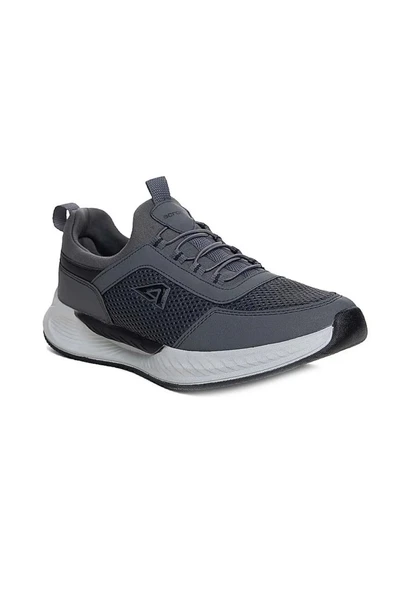 Acropol 137-26 Anorak Slip On Anatomik Erkek Sneaker Füme Siyah ürün görseli 1