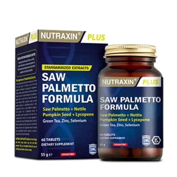 Nutraxin Plus Saw Palmetto Formula 60 Tablet ürün görseli 1