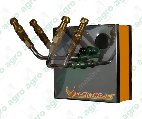 Kadıoğlu Elektrojet - 2 Yön 4 Çıkış Zeytin - Meyve Modeli Pulverizatörü (Damla Önleyicisiz) ürün görseli 1