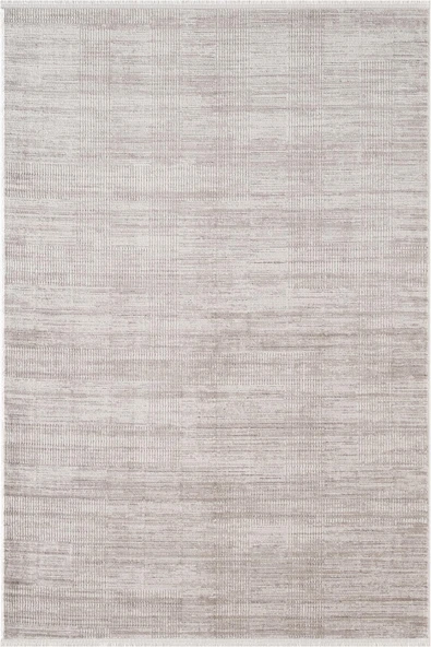 İndigo ID011G Gri Modern Desen Akrilik İplik Tozu Az Pamuk Taban Salon Mutfak Halısı 120 X 180 GRI ürün görseli 1