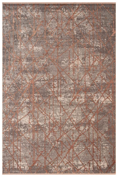 Art AT005P Gül Rengi Halı Modern Desen Triko Akrilik Viskon Boyama Yüksek Sıklık Ipek Serisi 100 X 300 ROSE ürün görseli 1