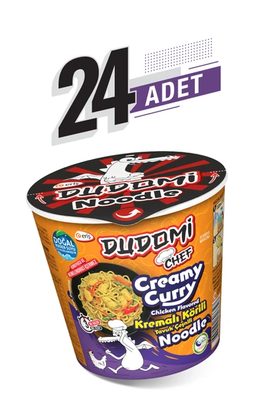 24’lü Kremalı Körili Tavuklu Noodle Bardak 24x80 Gr ürün görseli 1