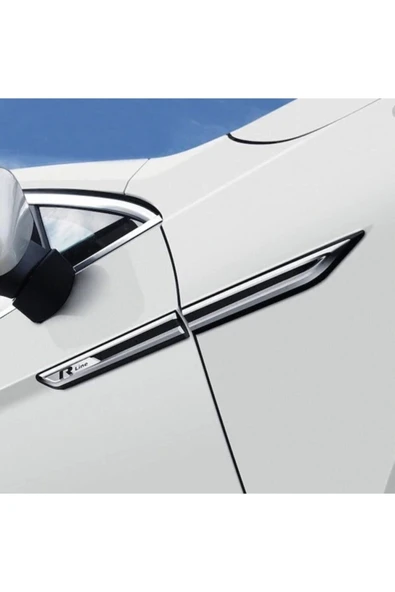 Premium Chromes Volkswagen Passat B8.5 R Line Yan Çamurluk Çıtası Krom 4 Parça 2015 2021 Arası ürün görseli 1